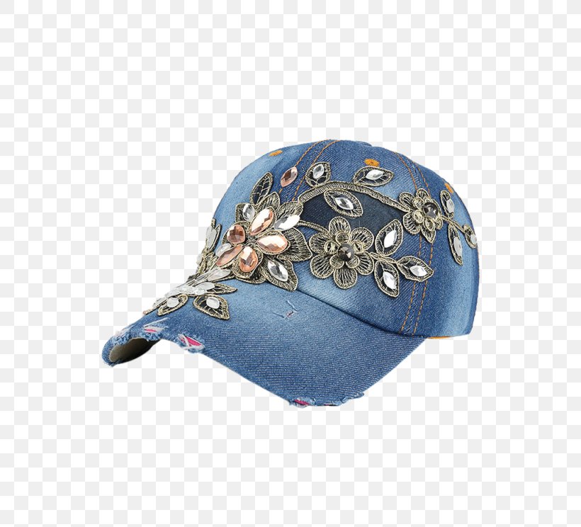 Baseball Cap Embroidery Hat Imitation Gemstones & Rhinestones, PNG, 558x744px, Baseball Cap, Baseball, Belt, Blue, Bluegreen Download Free