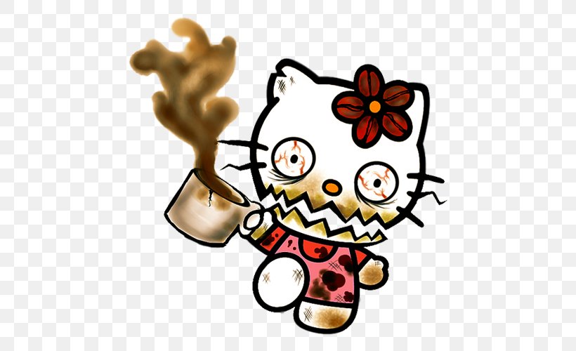 Hello Kitty Doraemon Caricature Shizuka Minamoto, PNG, 500x500px, Hello Kitty, Art, Artwork, Caricature, Cartoon Download Free