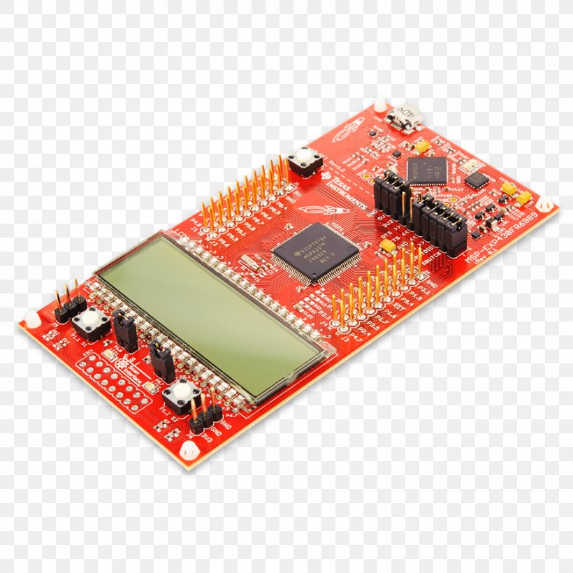 Microcontroller MSP-EXP430FR6989 Texas Instruments TI MSP430 TEXAS INSTRUMENTS MSP-EXP430FR6989 DEV KIT, PNG, 900x900px, 16bit, Microcontroller, Circuit Component, Circuit Prototyping, Code Composer Studio Download Free