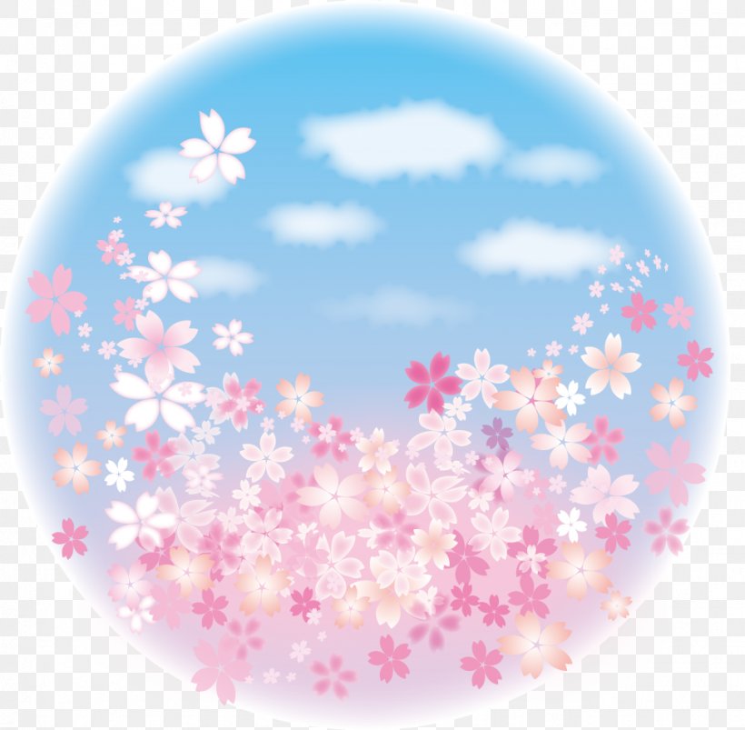 Cherry Blossom In Blue Sky., PNG, 971x952px, Cherry Blossom, Computer, Dvd, Flower, Graduation Ceremony Download Free