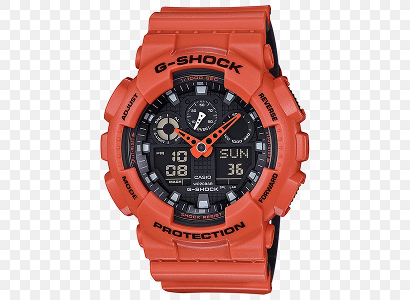 G-Shock GA100 Shock-resistant Watch Casio G-Shock GA150, PNG, 500x600px, Gshock Ga100, Analog Signal, Brand, Casio, Clock Download Free