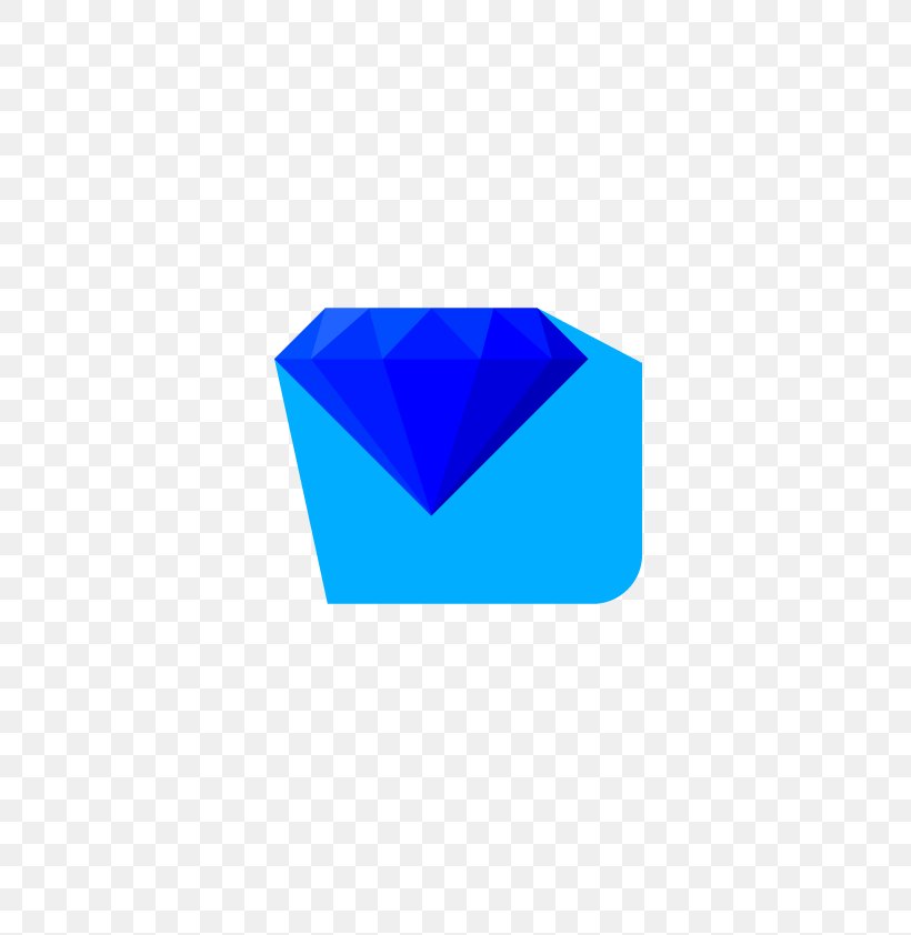 Sapphire Blue Diamond Euclidean Vector, PNG, 595x842px, Sapphire, Blue, Brand, Cobalt Blue, Crystal Download Free