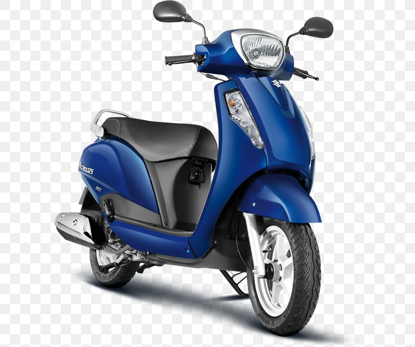 Suzuki Access 125 Scooter Motorcycle Honda, PNG, 605x685px, Suzuki, Athvith Suzuki Two Wheeler Showroom, Brake, Combined Braking System, Continuously Variable Transmission Download Free