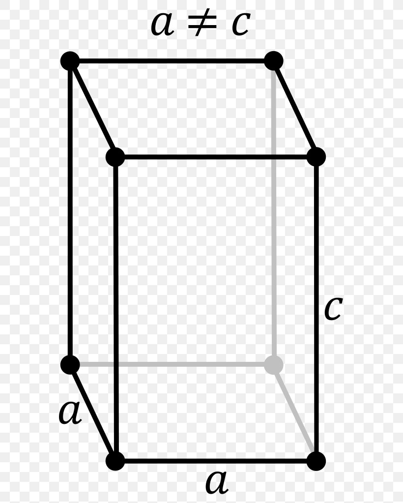 Tetragonal Crystal System Bravais Lattice Orthorhombic Crystal System Cubic Crystal System, PNG, 614x1023px, Tetragonal Crystal System, Area, Black And White, Bravais Lattice, Brillouin Zone Download Free