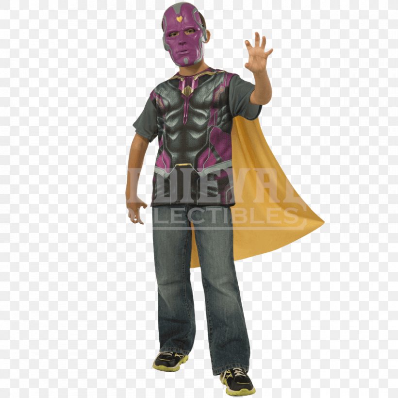 Vision Costume Ultron T-shirt Captain America, PNG, 850x850px, Vision, Action Figure, Avengers Age Of Ultron, Boy, Captain America Download Free