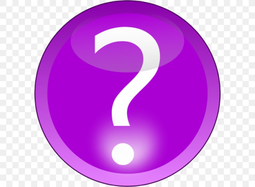 Purple Question Mark Color Clip Art, PNG, 600x600px, Purple, Blue, Color, Faq, Information Download Free