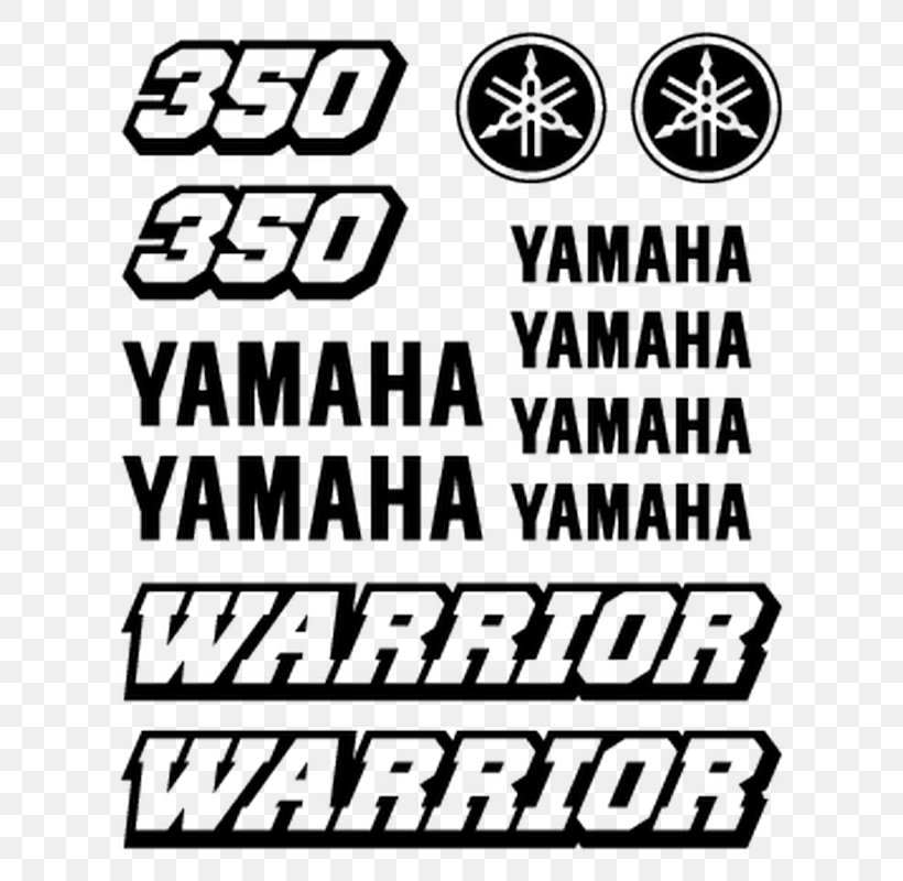 Yamaha Motor Company Brand Yamaha Raptor 700R Logo Sticker, PNG, 800x800px, Yamaha Motor Company, Area, Black, Black And White, Black M Download Free