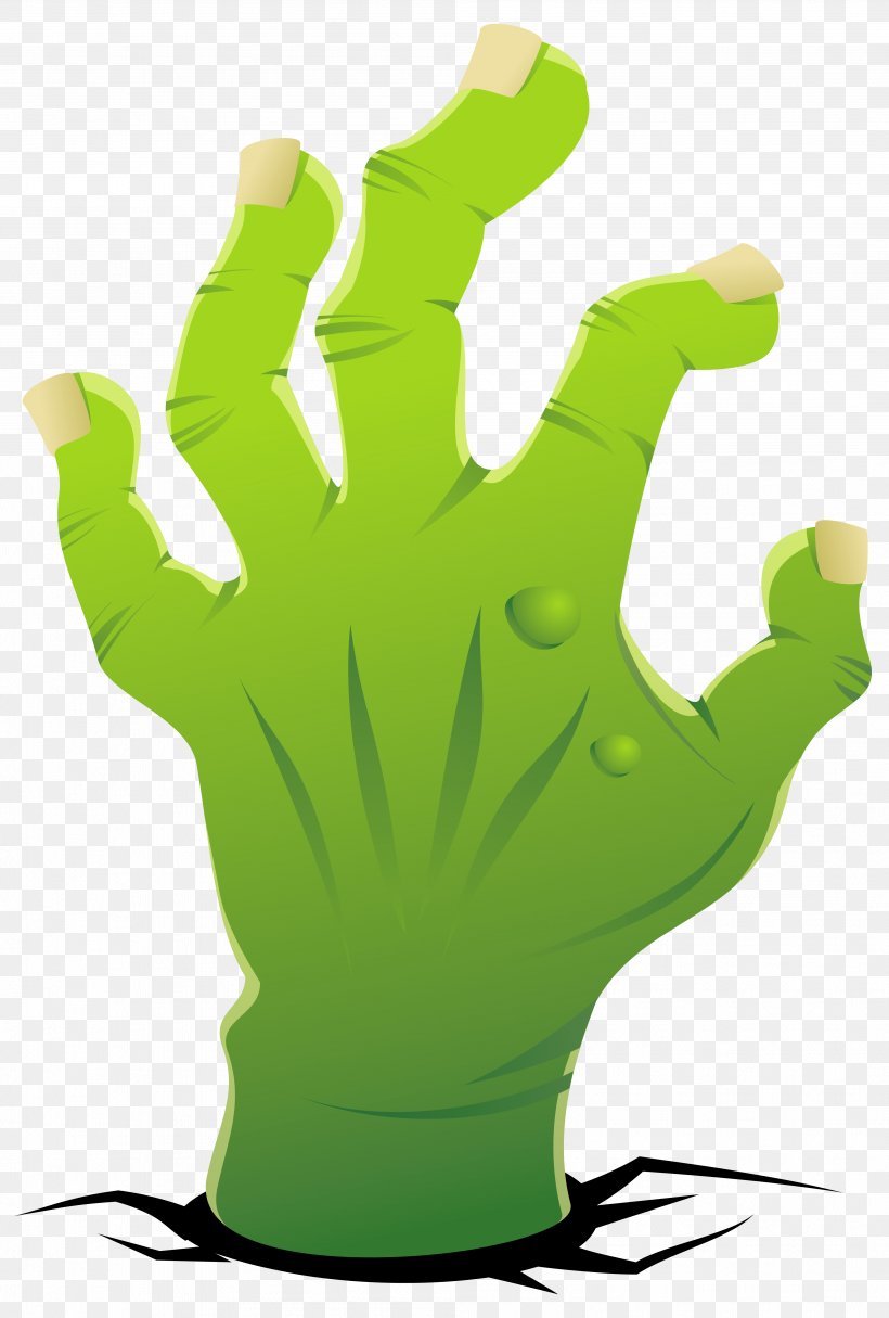 Zombie Cartoon, PNG, 3979x5899px, Cartoon, Character, Finger, Gesture, Green Download Free