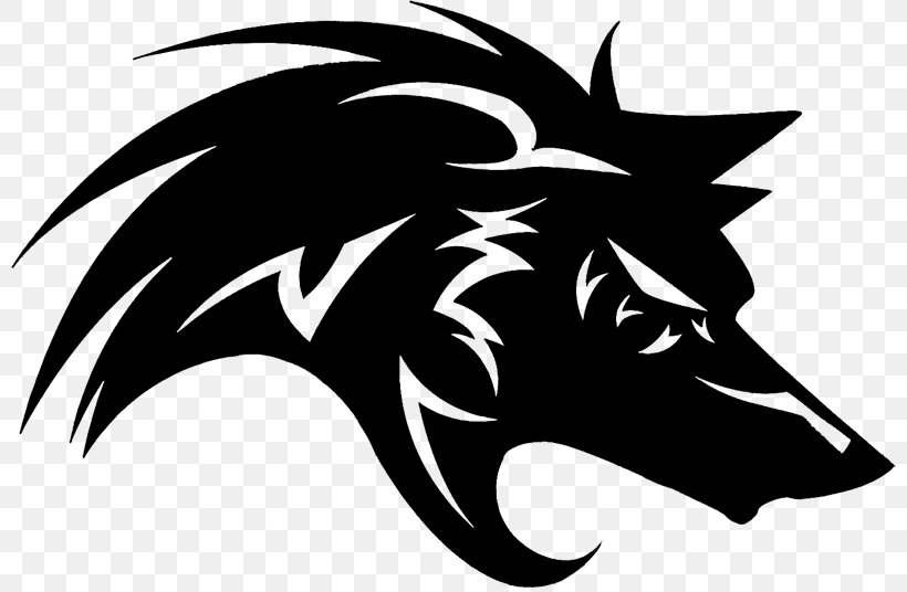 Gray Wolf Black Wolf Logo, PNG, 800x536px, Gray Wolf, Art, Artwork, Black, Black And White Download Free