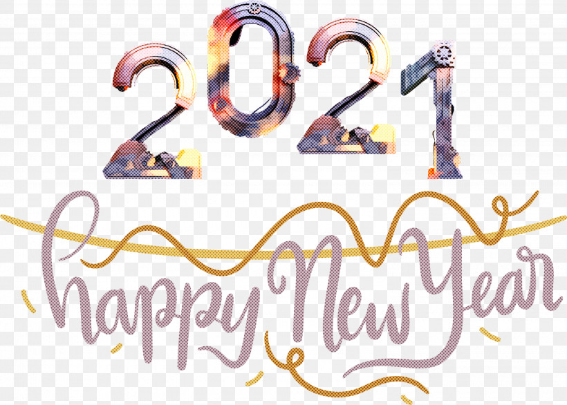 2021 New Year Happy New Year, PNG, 3000x2144px, 2021 New Year, Happy New Year, Jewellery, Line, Logo Download Free