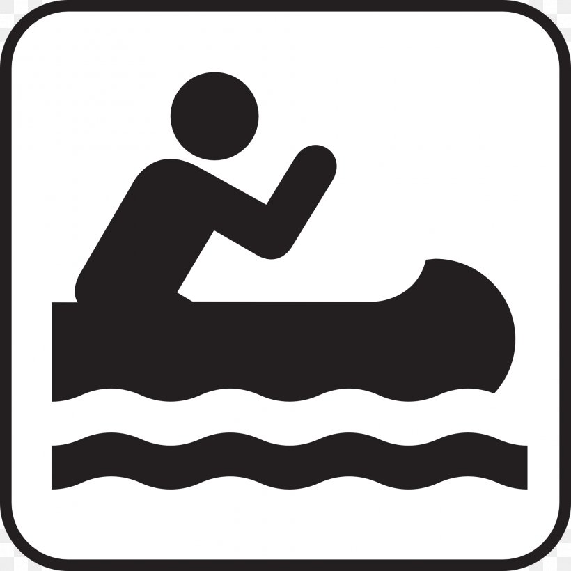 Canoeing And Kayaking Rowing Clip Art, PNG, 1920x1920px, Canoe, Area, Black, Black And White, Boat Download Free