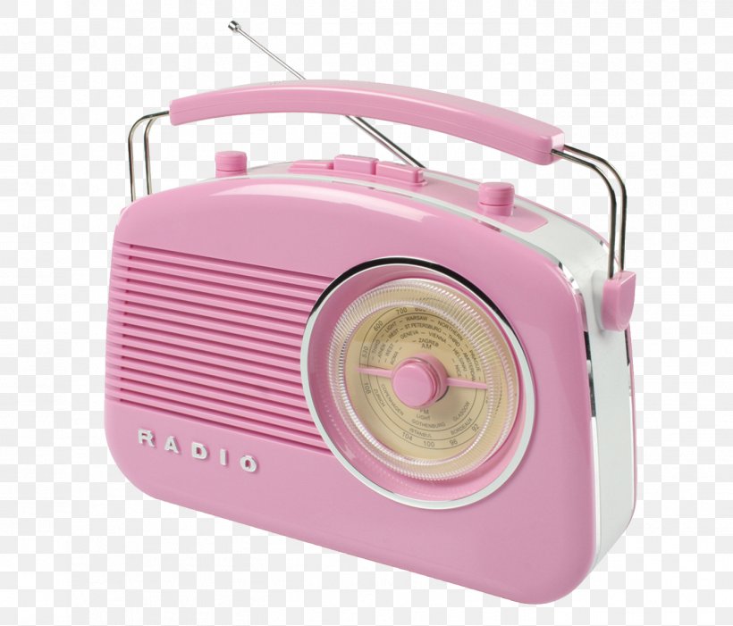 Retro Radio FM Broadcasting Retro Style Radio Pink, PNG, 1403x1200px, Radio, Communication Device, Dartmoor Photographic, Electronic Device, Fm Broadcasting Download Free