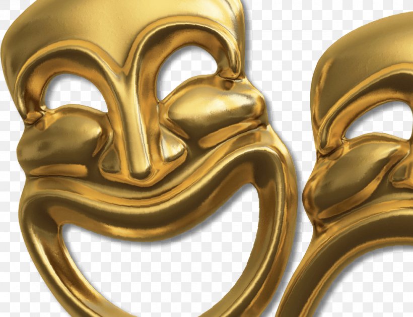 Stock Photography Theatre Tragedy Comedy Royalty-free, PNG, 977x750px, Stock Photography, Body Jewelry, Brass, Comedy, Comedydrama Download Free