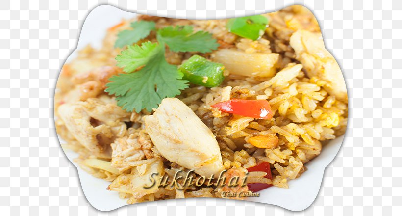 Thai Fried Rice Arroz Con Pollo Pilaf Biryani, PNG, 620x440px, Thai Fried Rice, Arroz Con Pollo, Asian Food, Biryani, Chicken Download Free