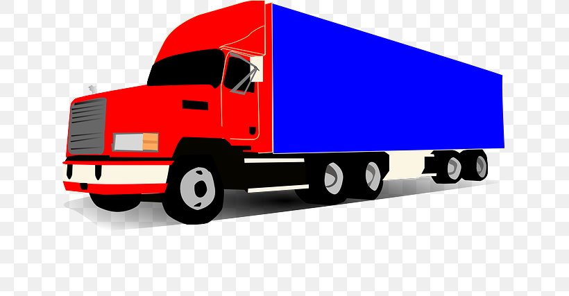 Clip Art Openclipart Vector Graphics Free Content Semi-trailer Truck, PNG, 640x427px, Semitrailer Truck, Art, Automotive Design, Brand, Car Download Free