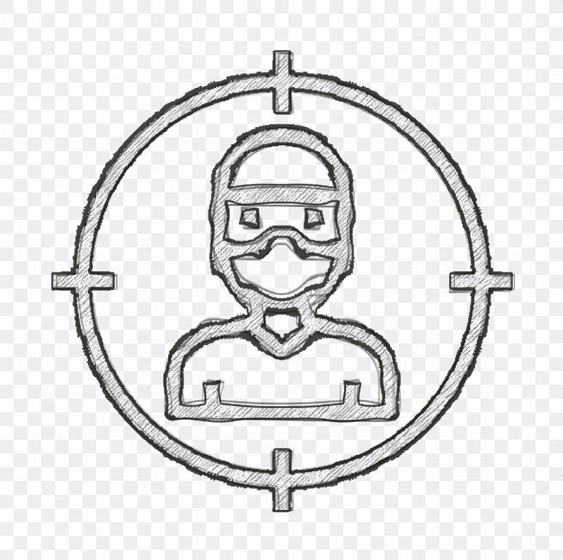 Crime Icon Thief Icon, PNG, 1178x1172px, Crime Icon, Circle, Coloring Book, Drawing, Head Download Free