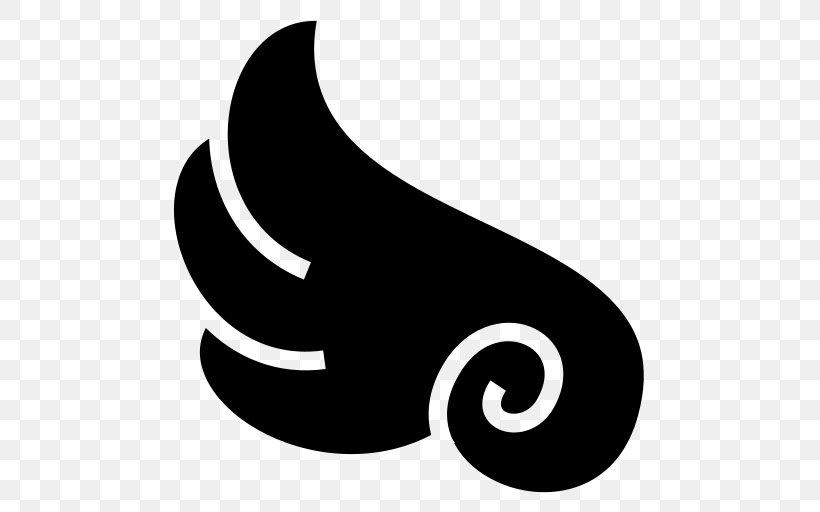 Clip Art, PNG, 512x512px, Bird, Black, Black And White, Crescent, Feather Download Free