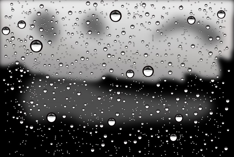 Desktop Wallpaper Rain Drop Display Resolution Clip Art, PNG, 1612x1081px, Rain, Atmosphere, Black And White, Computer Monitors, Display Resolution Download Free