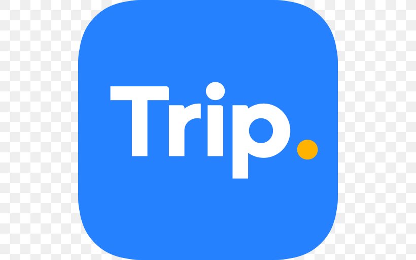 Trip.com Train Travel Hotel, PNG, 512x512px, Tripcom, Android, App Store, Area, Blue Download Free