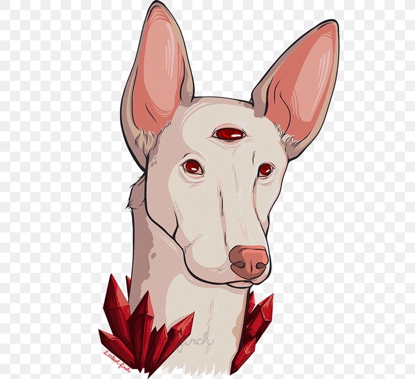 Dog Breed Italian Greyhound Ibizan Hound, PNG, 600x750px, Watercolor, Cartoon, Flower, Frame, Heart Download Free