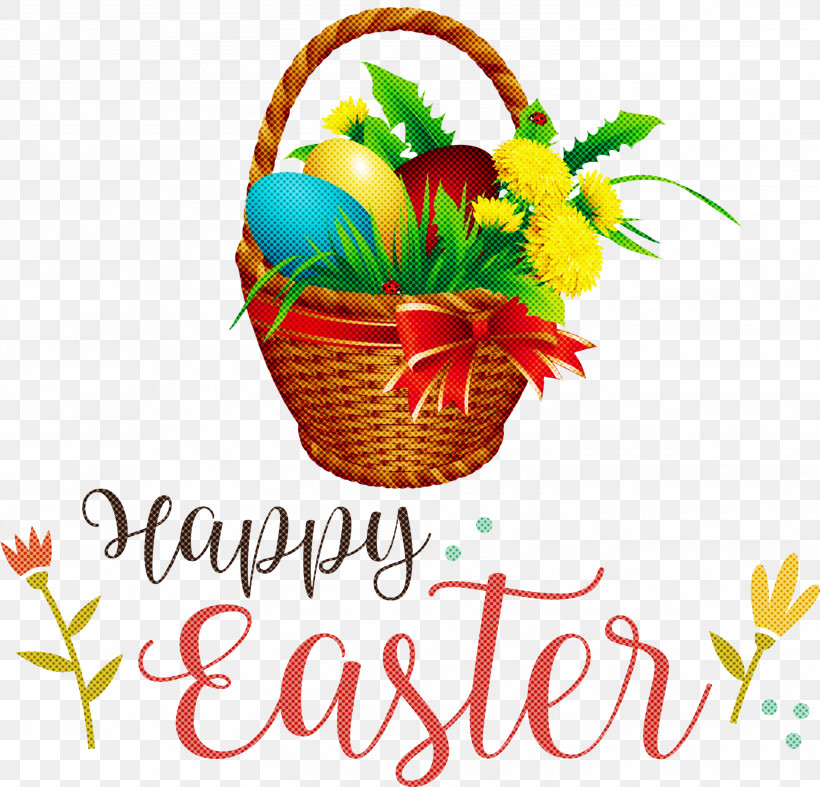 Easter Bunny, PNG, 2999x2881px, Happy Easter Day, Basket, Easter Basket, Easter Bunny, Easter Egg Download Free