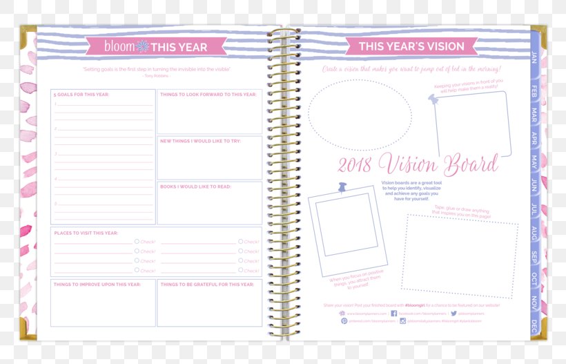 Paper 0 Hardcover Bloom Daily Planners August, PNG, 800x527px, 2017, 2018, Paper, Area, August Download Free