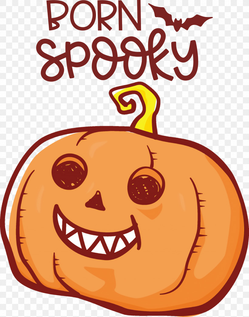 Spooky Pumpkin Halloween, PNG, 2357x3000px, Spooky, Cartoon, Carving, Halloween, Jackolantern Download Free