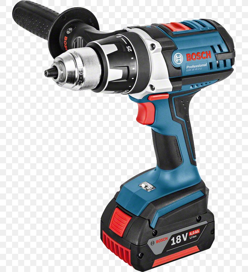 Bosch Robust Series GSR 18 VE-2-LI Professional, PNG, 739x900px, Augers, Drill, Hammer Drill, Hardware, Impact Driver Download Free