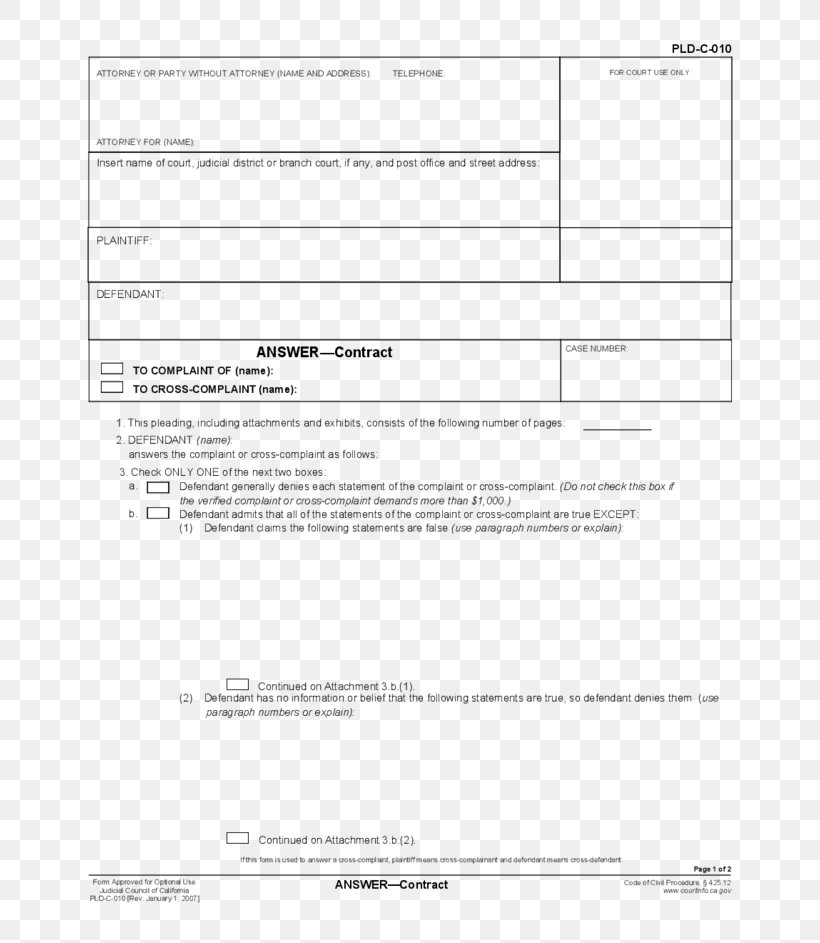 Document California Pleading Court Template, PNG, 728x943px, Document, Answer, Area, California, Cause Of Action Download Free