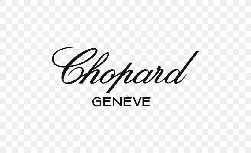 Logo Chopard Brand Watch Clock, PNG, 500x500px, Logo, Area, Black, Black And White, Brand Download Free