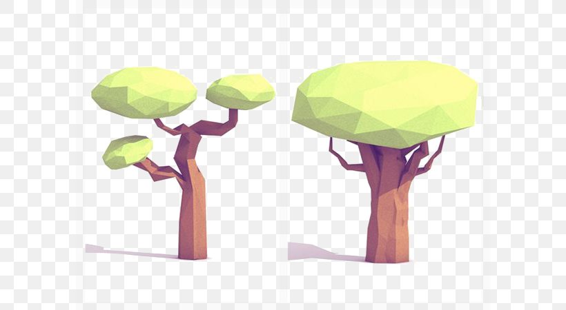 Low Poly Polygon Tree 3D Modeling, PNG, 600x450px, 3d Computer Graphics, 3d Modeling, Low Poly, Cartoon, Chair Download Free