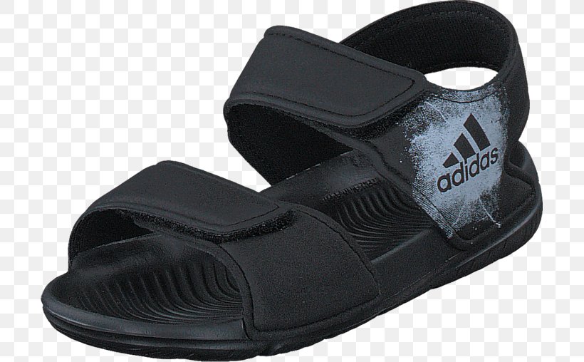 Slipper Sandal Shoe Adidas Altaswim C, PNG, 705x508px, Slipper, Adidas, Black, Boot, Cross Training Shoe Download Free