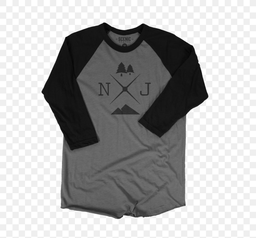 T-shirt Raglan Sleeve Hoodie New Jersey, PNG, 700x764px, Tshirt, Active Shirt, Black, Bluza, Brand Download Free