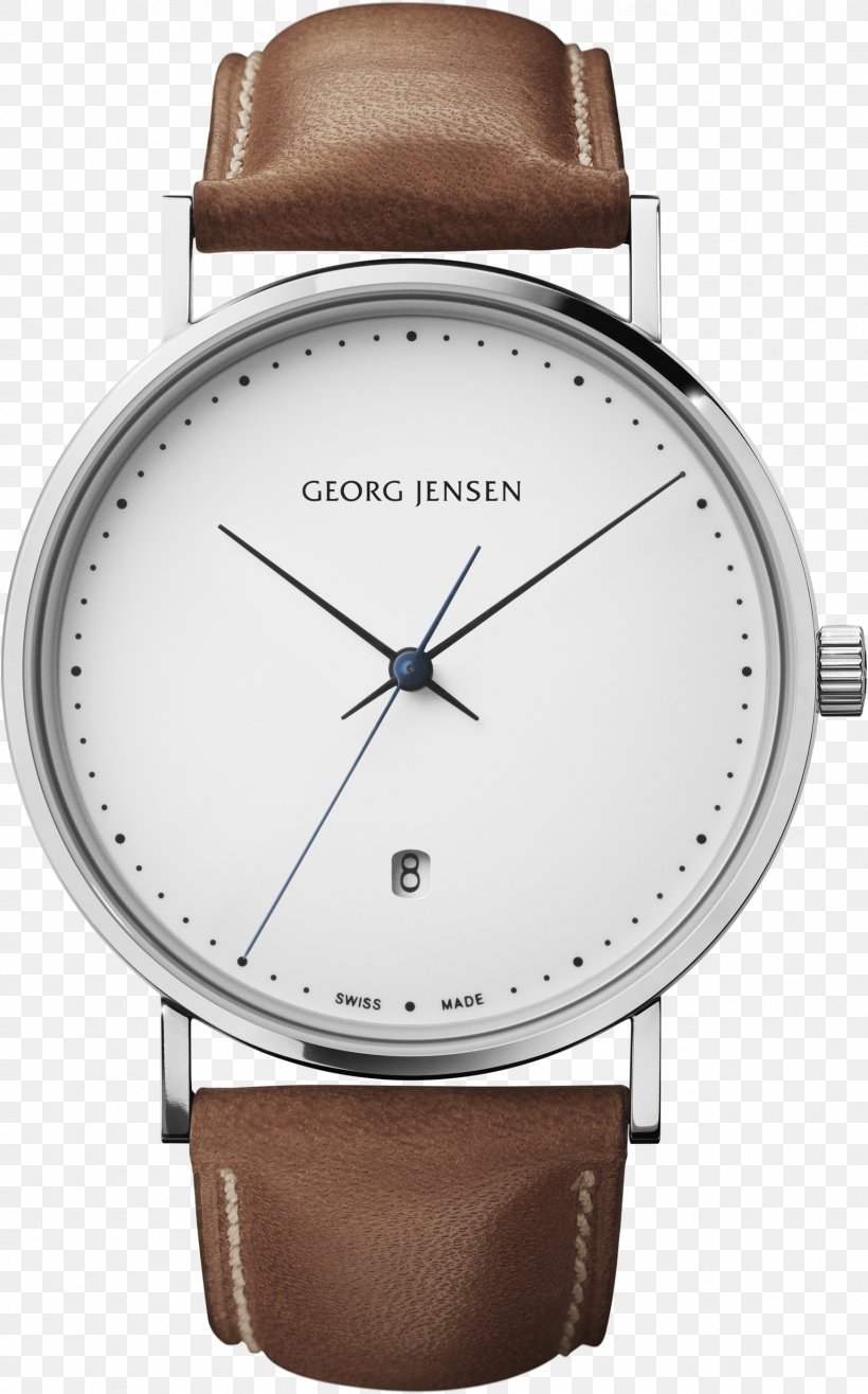 Watch Jewellery Chronograph Quartz Clock Strap, PNG, 1744x2800px, Watch, Black Leather Strap, Chronograph, Designer, Georg Jensen Download Free