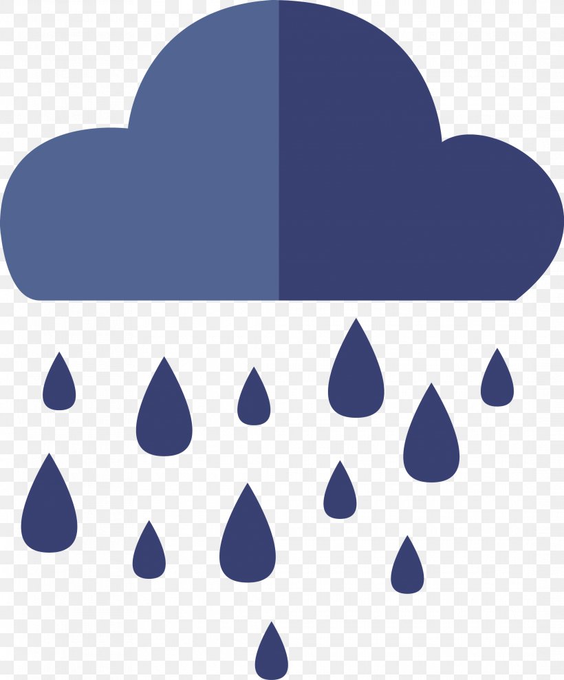 Flat Vector Rain Icon, PNG, 2175x2621px, Rain, Blue, Cloud, Flat Design, Lightning Download Free
