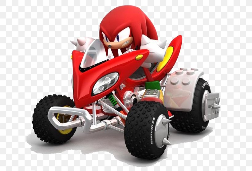 Sonic & Sega All-Stars Racing Sonic & Knuckles Sonic & All-Stars Racing Transformed Knuckles The Echidna Xbox 360, PNG, 647x555px, Sonic Sega Allstars Racing, Amy Rose, Automotive Exterior, Car, Knuckles The Echidna Download Free
