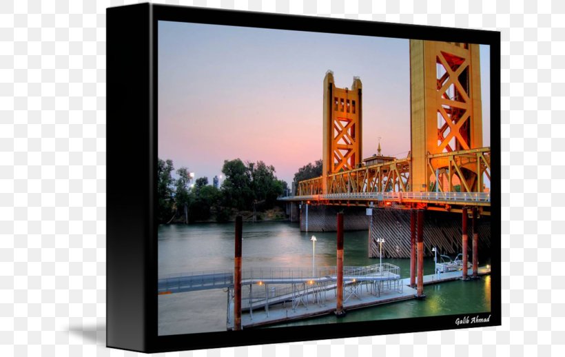 Tower Bridge Advertising Picture Frames Gallery Wrap Display Device, PNG, 650x518px, Tower Bridge, Advertising, Art, Bridge, Canvas Download Free