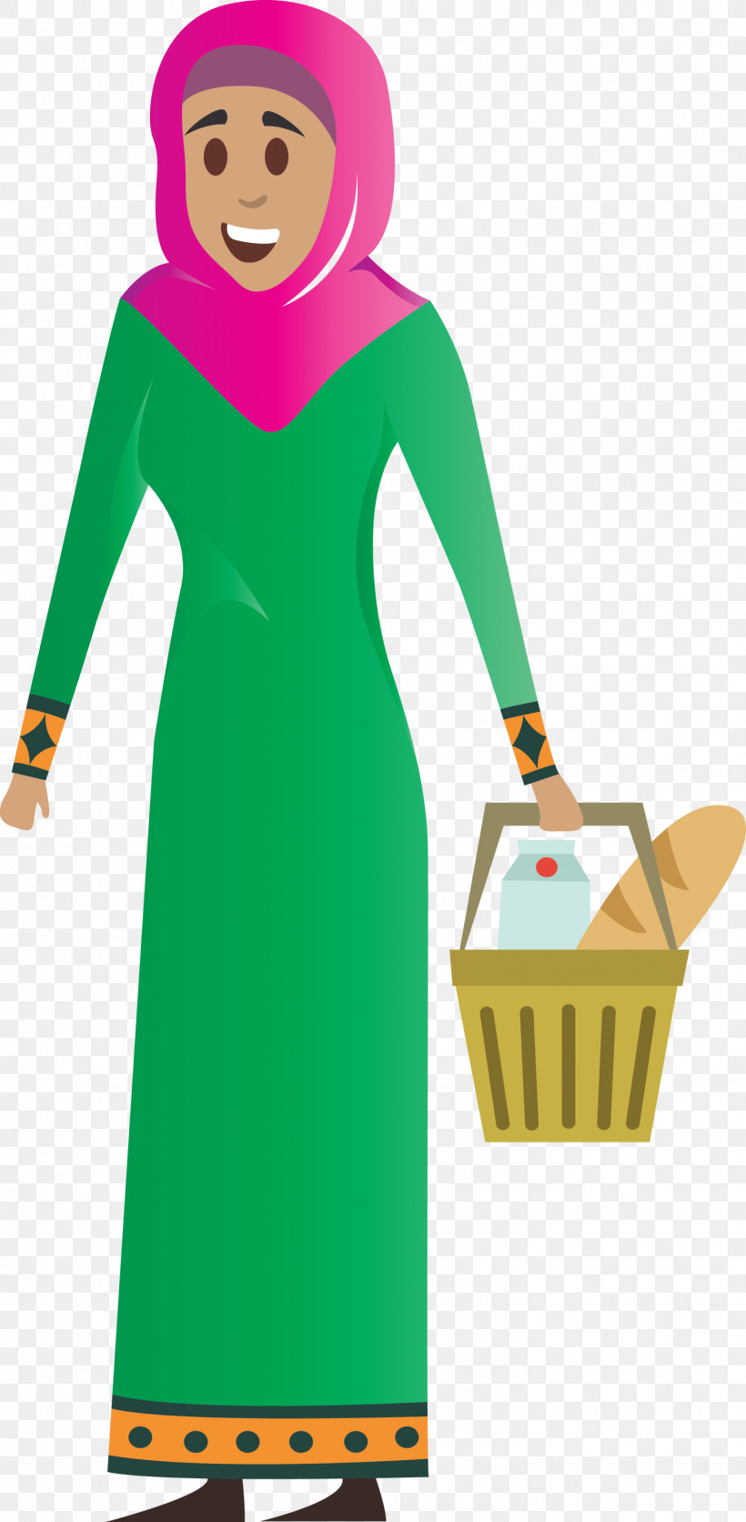 Arabic Woman Arabic Girl, PNG, 1471x3000px, Arabic Woman, Abaya, Arabic Girl, Cartoon, Clothing Download Free