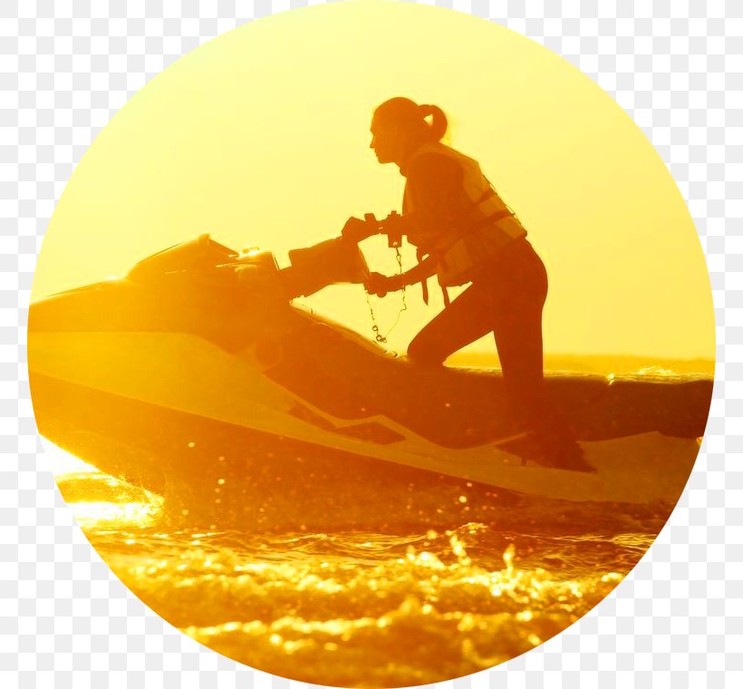 Personal Water Craft Boat Skiing Stock Photography, PNG, 760x760px, Personal Water Craft, Boat, Jet Ski, Orange, Recreation Download Free