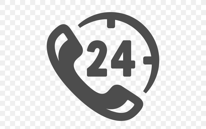 Customer Service Telephone Call 24/7 Service Mobile Phones Technical Support, PNG, 512x512px, 247 Service, Customer Service, Black And White, Brand, Business Download Free