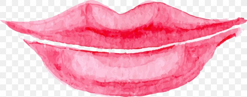 Lip Watercolor Painting, PNG, 1079x424px, Lip, Cartoon, Color, Labial Consonant, Lipstick Download Free