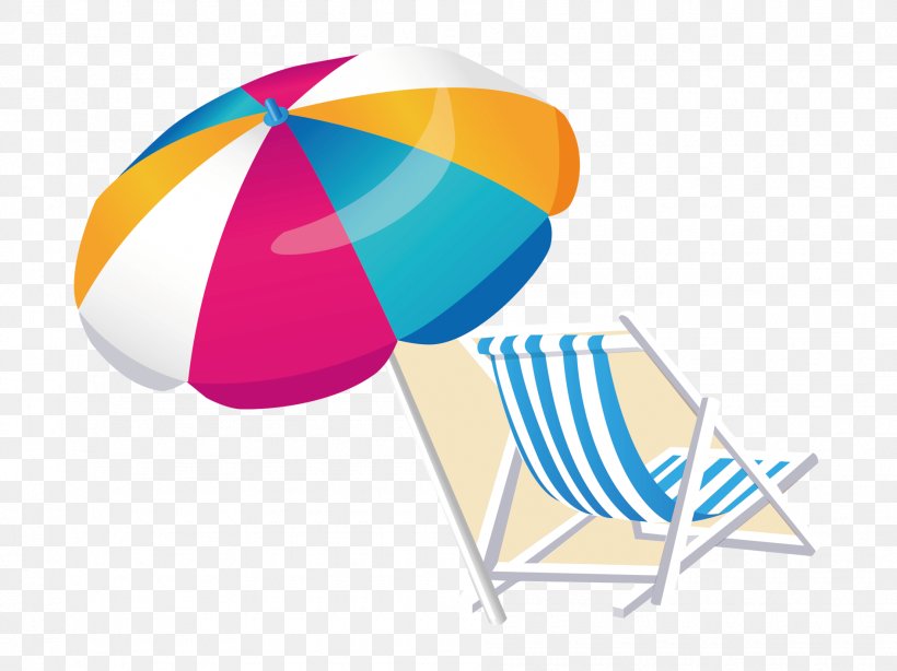 Beach Umbrella Illustration, PNG, 1890x1417px, Beach, Auringonvarjo, Brand, Cartoon, Chair Download Free