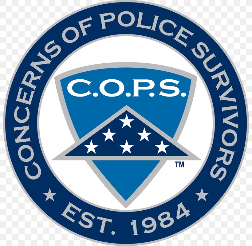 Police Officer Thin Blue Line Concerns Of Police Survivors Logo, PNG, 800x800px, Police, Area, Badge, Blue, Brand Download Free
