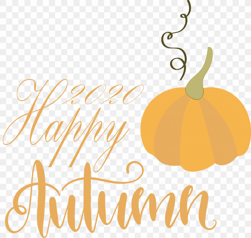 Pumpkin, PNG, 3000x2846px, Happy Autumn, Computer, Fruit, Happy Fall, Logo Download Free