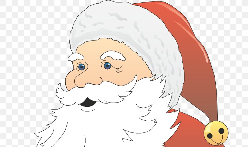 Santa Claus Christmas Blog Clip Art, PNG, 700x486px, Watercolor, Cartoon, Flower, Frame, Heart Download Free