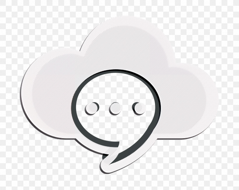 Bubble Icon Cloud Icon Communicate Icon, PNG, 1404x1118px, Bubble Icon, Blackandwhite, Circle, Cloud Icon, Communicate Icon Download Free