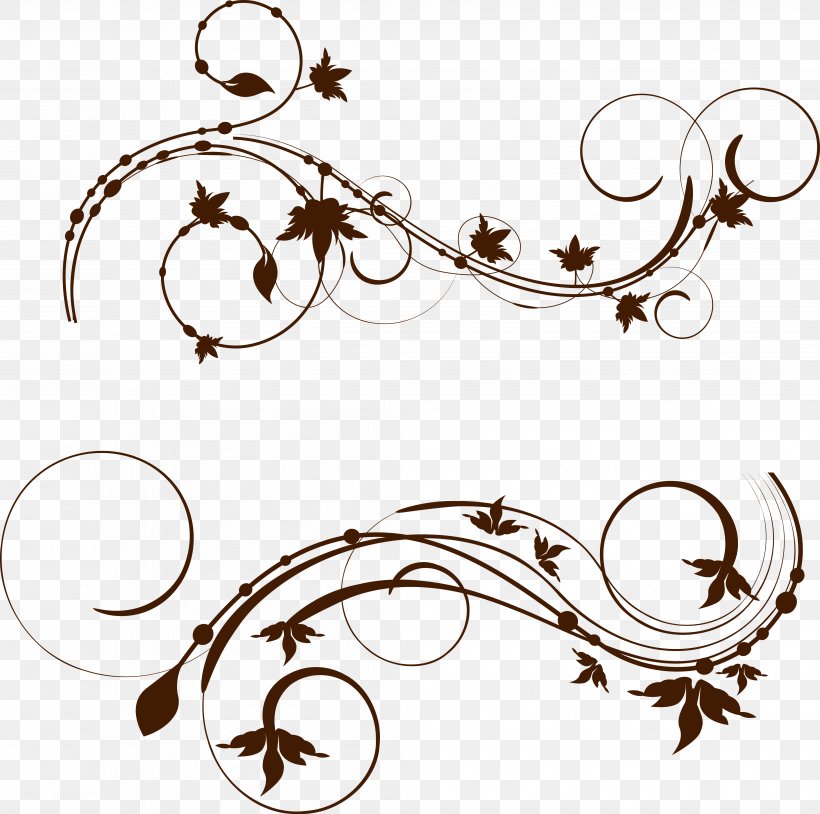 Clip Art Image Ornament Motif, PNG, 4178x4149px, Ornament, Architecture, Black And White, Body Jewelry, Branch Download Free