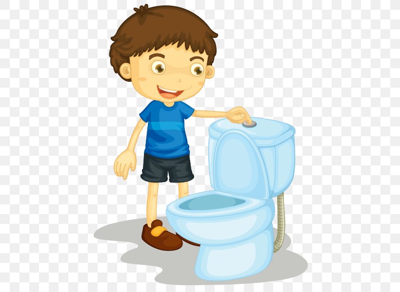 Flush Toilet Toilet & Bidet Seats Clip Art, PNG, 522x600px, Flush Toilet, Bathroom, Boy, Child, Close Stool Download Free
