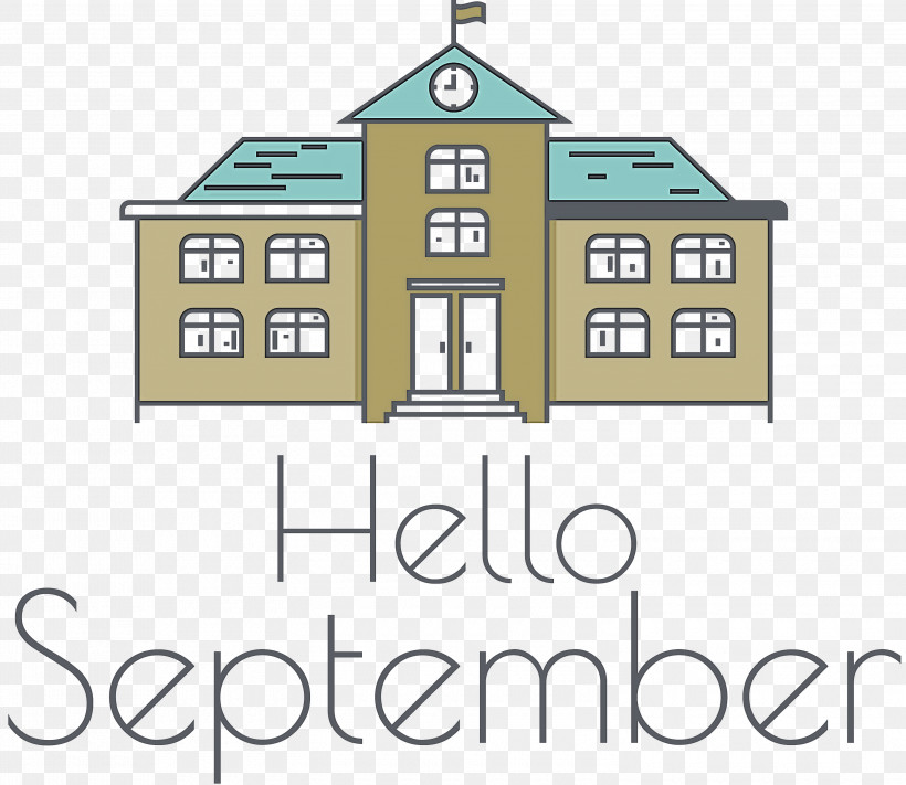 Hello September September, PNG, 3000x2604px, Hello September, Cartoon, Diagram, Logo, Property Download Free