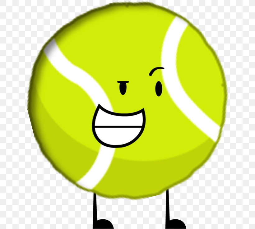 Tennis Ball, PNG, 653x737px, Battle For Dream Island, Ball, Cartoon, Dream Island, Emoticon Download Free